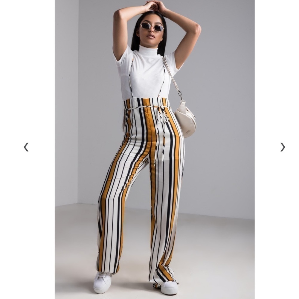 Emory Park striped pants trousers size M